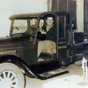 Juan Carlos Kapelan y Basilio Kaspruk. 1975.